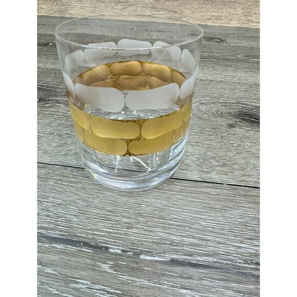 Michael Wainwright Truro Gold Double Old Fashioned Tumbler Lowball 13.2oz - Picture 10 of 11